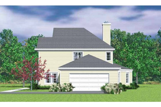 Floor Plan - Other Floor for Country House Plan #72-1108 - 4 bed, 2.5 bath