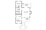Mediterranean Style House Plan - 2 Beds 2 Baths 1178 Sq/Ft Plan #17-3301 