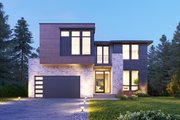 Contemporary Style House Plan - 5 Beds 5.5 Baths 5717 Sq/Ft Plan #1066-162 