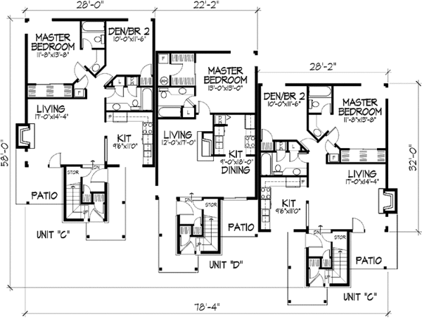 Dream House Plan - Country Floor Plan - Main Floor Plan #320-1154