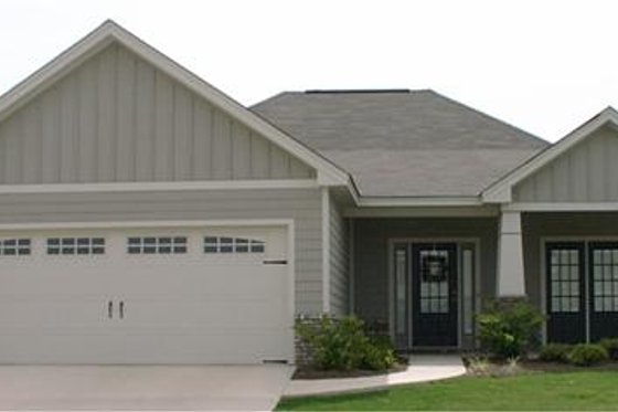 Exterior - Front Elevation for Cottage House Plan #63-134 - 3 bed, 2 bath