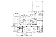 Colonial Style House Plan - 3 Beds 2.5 Baths 2745 Sq/Ft Plan #927-106 