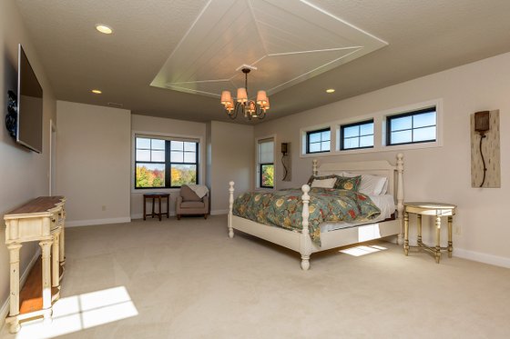 Interior - Master Bedroom for Country House Plan #70-1488 - 5 bed, 4.5 bath