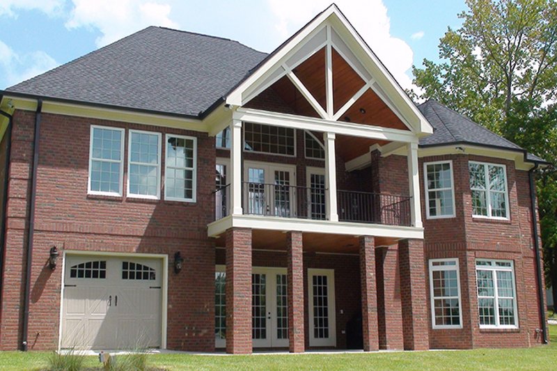 Home Plan - Exterior - Rear Elevation for Country House Plan #927-440 - 4 bed, 3.5 bath