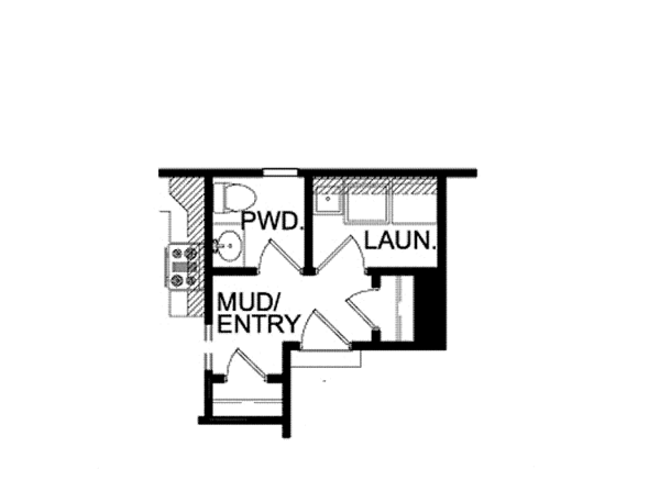 Dream House Plan - Colonial Floor Plan - Main Floor Plan #1010-8
