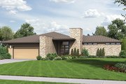 Contemporary Style House Plan - 3 Beds 2.5 Baths 2159 Sq/Ft Plan #48-916 