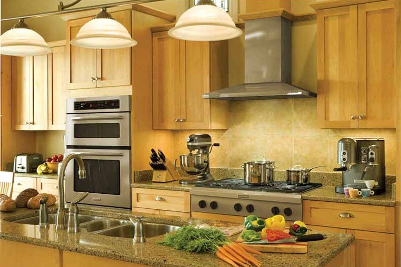 House Plan Design - Interior - Kitchen 1 for Craftsman House Plan #930-356 - 4 bed, 2.5 bath