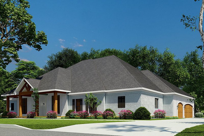 House Plan Design - Exterior - Other Elevation 1 for Craftsman House Plan #923-248 - 4 bed, 4 bath