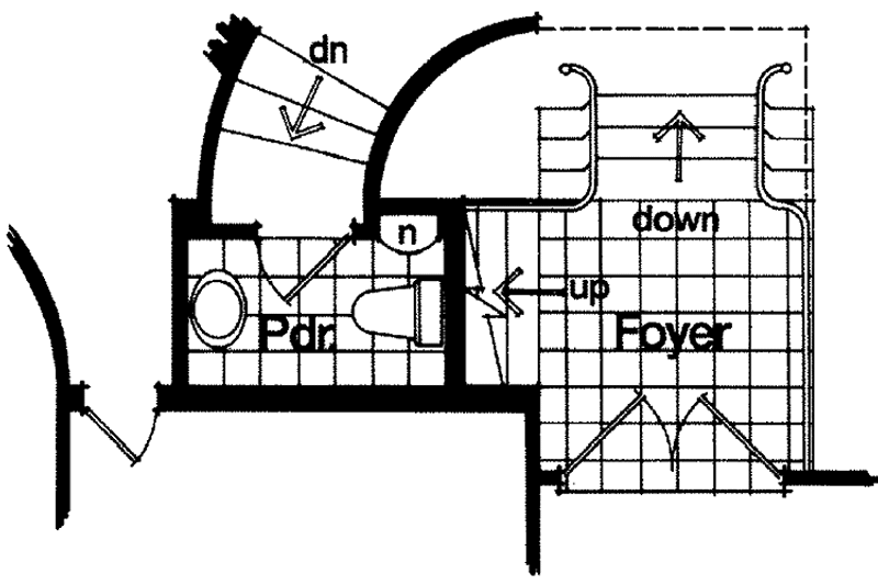 Home Plan - Floor Plan - Lower Floor for Mediterranean House Plan #417-628 - 4 bed, 3.5 bath