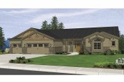 Ranch Style House Plan - 5 Beds 3 Baths 3752 Sq/Ft Plan #943-6 