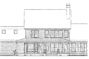 Country Style House Plan - 3 Beds 2.5 Baths 2203 Sq/Ft Plan #929-378 