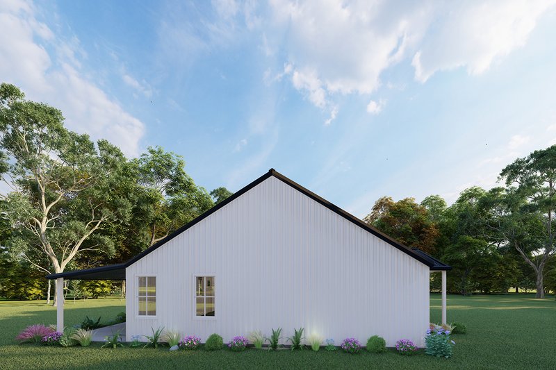 House Blueprint - Exterior - Other Elevation 1 for Barndominium House Plan #1107-31 - 3 bed, 2 bath