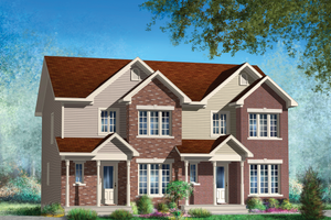 Traditional Exterior - Front Elevation Plan #25-4399