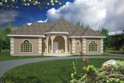 Mediterranean Style House Plan - 3 Beds 2 Baths 1733 Sq/Ft Plan #1061-1 