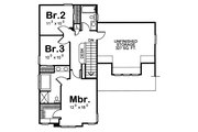 Craftsman Style House Plan - 3 Beds 2.5 Baths 1568 Sq/Ft Plan #20-1213 