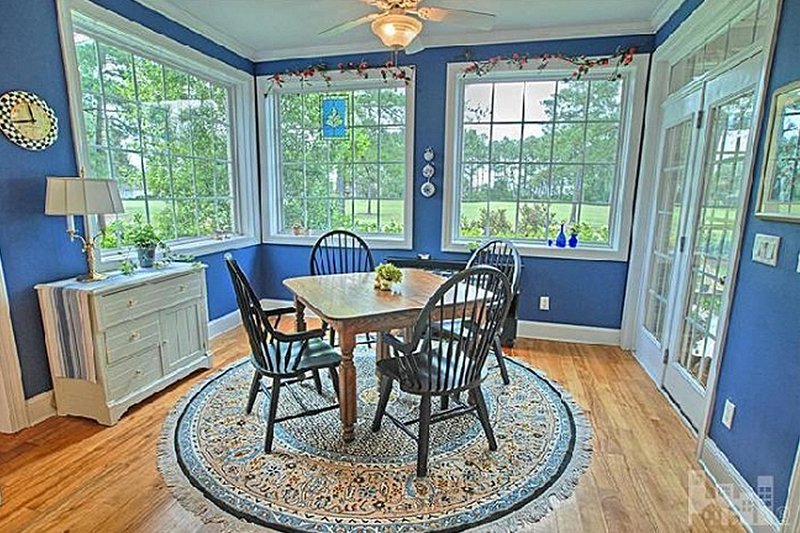 Architectural House Design - Dining - 2600 square foot Southern home