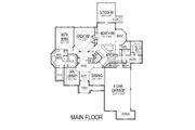 European Style House Plan - 4 Beds 5.5 Baths 6375 Sq/Ft Plan #458-20 