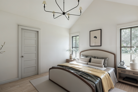 Interior - Master Bedroom 1 for Farmhouse House Plan #1074-110 - 4 bed, 3.5 bath