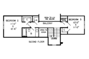 Traditional Style House Plan - 3 Beds 2.5 Baths 1853 Sq/Ft Plan #312-790 