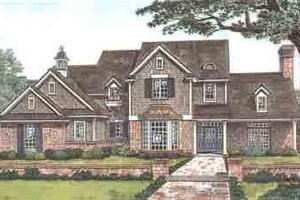 Traditional Exterior - Front Elevation Plan #310-233