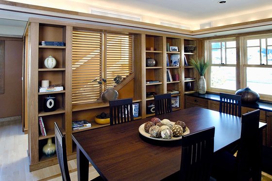 Interior - Dining Room for Prairie House Plan #454-6 - 3 bed, 2.5 bath