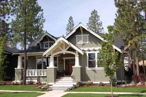 Craftsman style, Bungalow design, elevation
