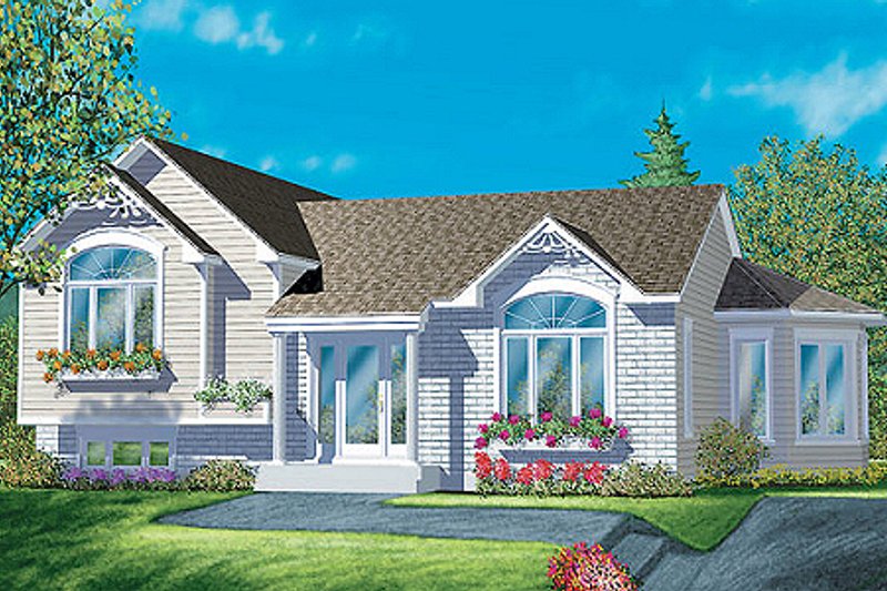 Traditional Style House Plan - 2 Beds 1 Baths 1220 Sq/Ft Plan #25-342