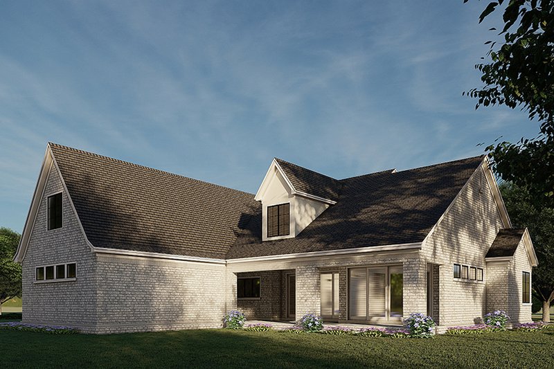 Dream House Plan - Exterior - Other Elevation 1 for European House Plan #923-186 - 4 bed, 3.5 bath