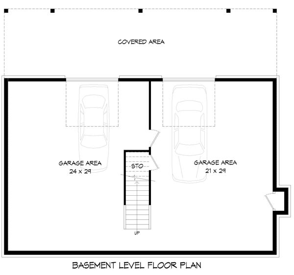 Home Plan - Country Floor Plan - Lower Floor Plan #932-351