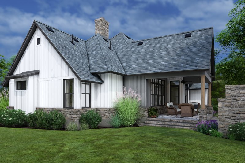 Dream House Plan - Exterior - Other Elevation 9 for Cottage House Plan #120-280 - 4 bed, 2.5 bath