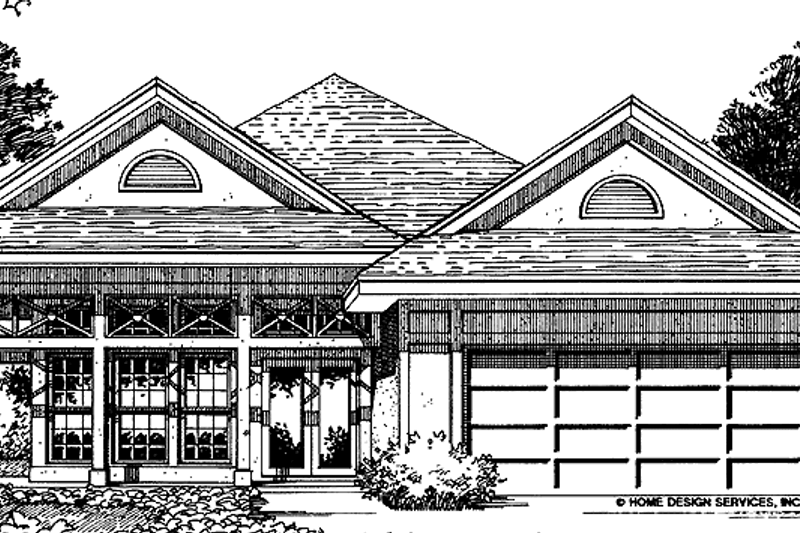 Dream House Plan - Colonial Exterior - Front Elevation Plan #417-589