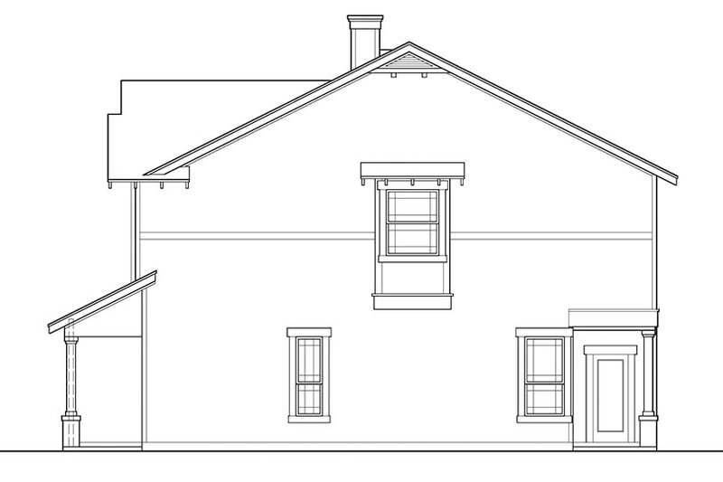 Dream House Plan - Exterior - Other Elevation for Country House Plan #472-370 - 4 bed, 3.5 bath