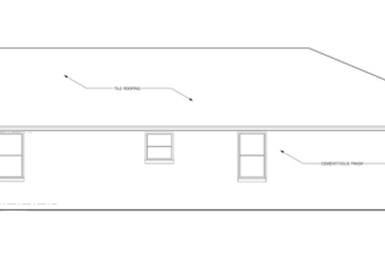 Exterior - Other Elevation 1 for Craftsman House Plan #1058-60 - 4 bed, 3 bath