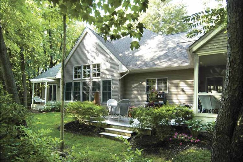 Architectural House Design - Exterior - Rear Elevation for Traditional House Plan #928-106 - 3 bed, 2.5 bath