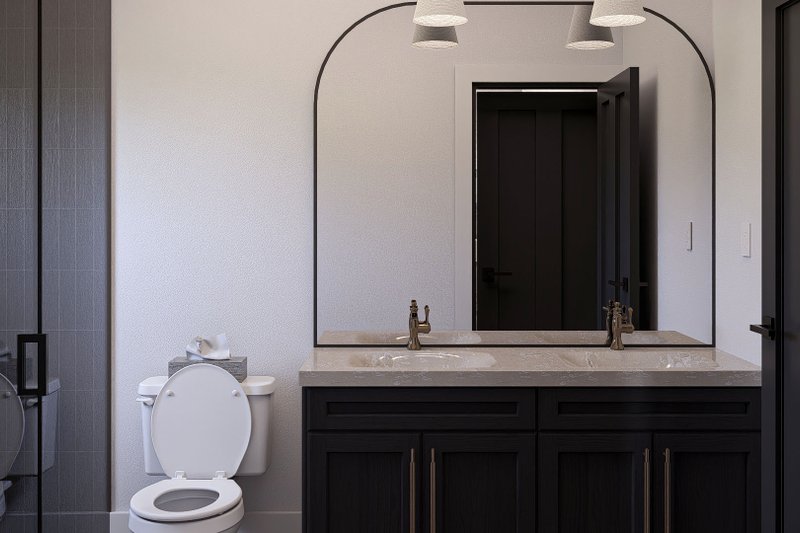 Home Plan - Interior - Bathroom for Barndominium House Plan #455-508 - 2 bed, 2.5 bath