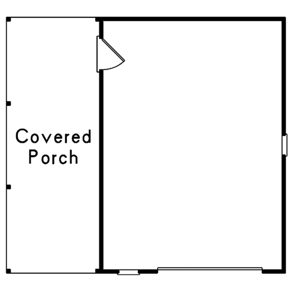 Architectural House Design - Traditional Floor Plan - Main Floor Plan #57-629