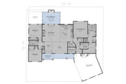 Craftsman Style House Plan - 3 Beds 2 Baths 2096 Sq/Ft Plan #437-101 