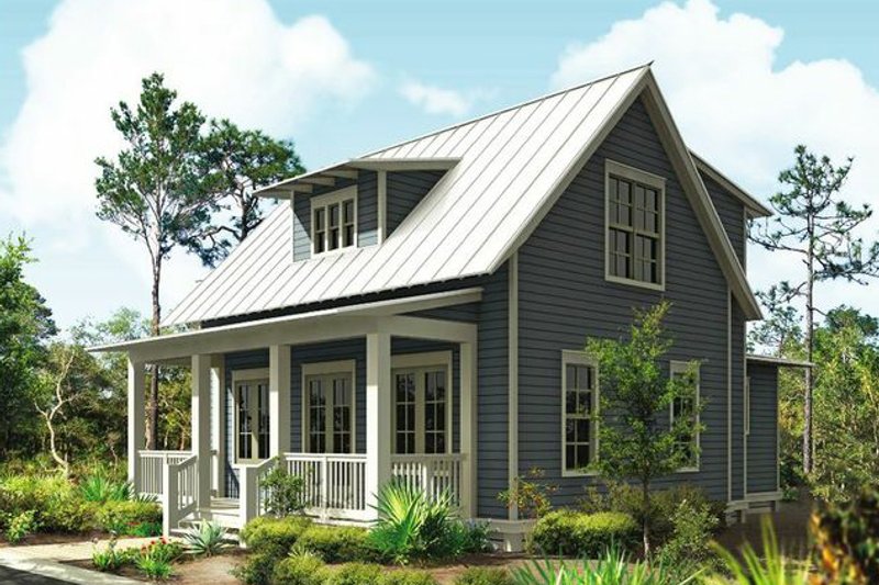 Cottage Style House Plan - 3 Beds 2.5 Baths 1687 Sq/Ft Plan #443-11