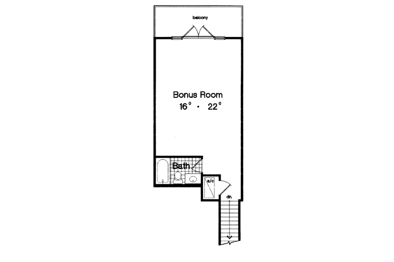 Home Plan - Floor Plan - Upper Floor for Colonial House Plan #417-666 - 5 bed, 4 bath