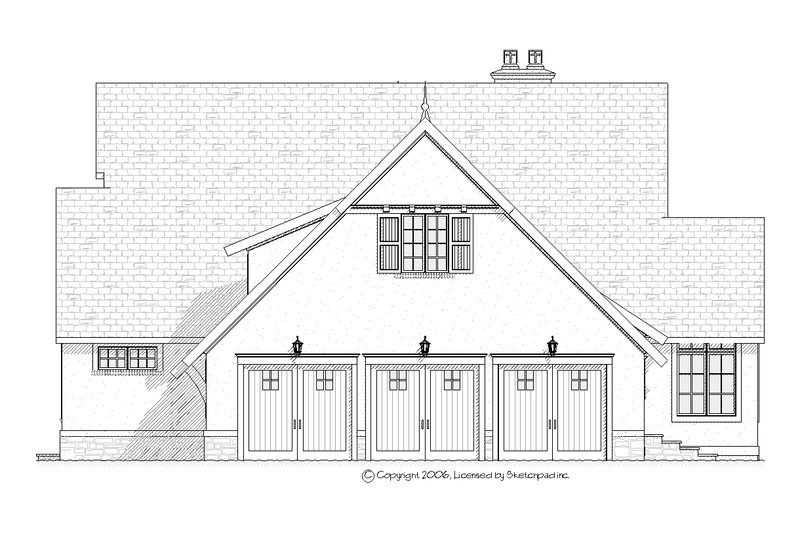 Dream House Plan - Exterior - Other Elevation 1 for European House Plan #901-93 - 4 bed, 3.5 bath