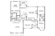 Country Style House Plan - 5 Beds 3 Baths 2585 Sq/Ft Plan #17-2692 