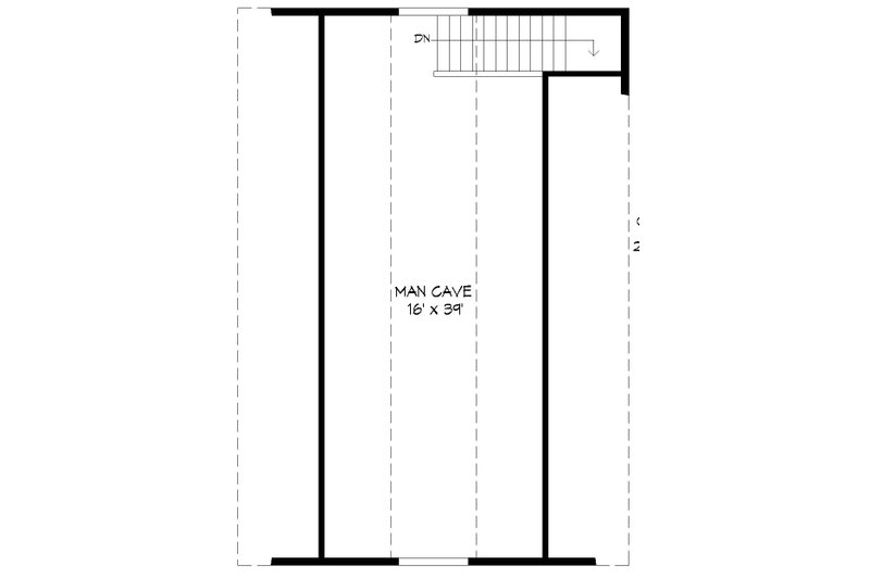 Dream House Plan - Floor Plan - Upper Floor for Country House Plan #932-130, 0 bath