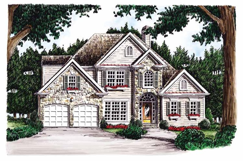 Home Plan - Exterior - Front Elevation 3 for Country House Plan #927-507 - 3 bed, 2.5 bath