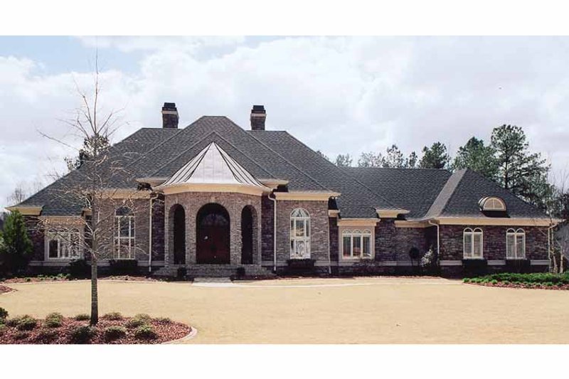 Architectural House Design - Exterior - Front Elevation 7 for Country House Plan #119-398 - 5 bed, 4 bath