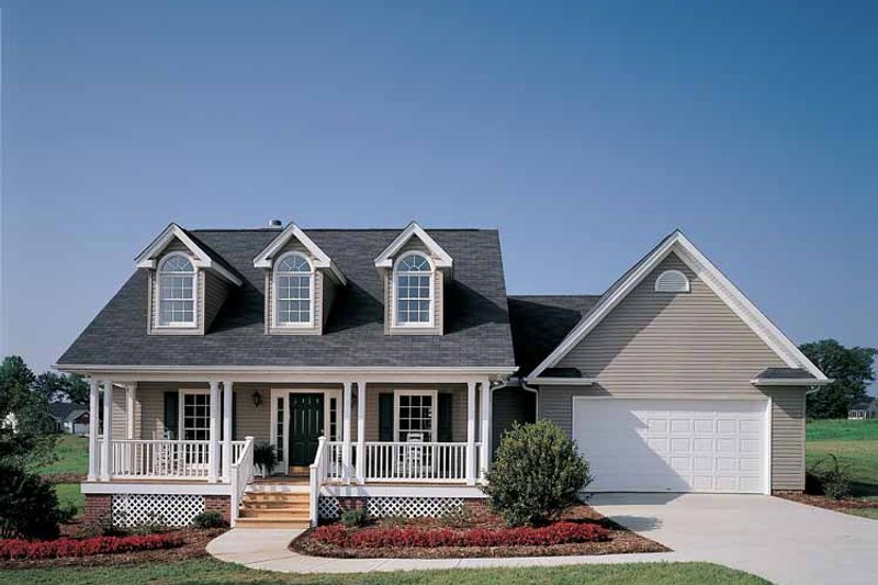 Home Plan - Country Exterior - Front Elevation Plan #929-221