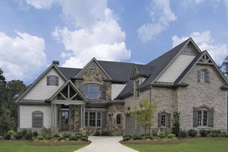 Home Plan - Exterior - Front Elevation 3 for Craftsman House Plan #54-274 - 4 bed, 2.5 bath