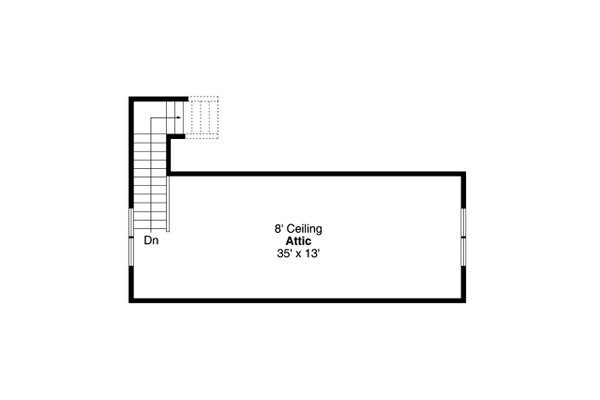 House Blueprint - Farmhouse Floor Plan - Upper Floor Plan #124-1313