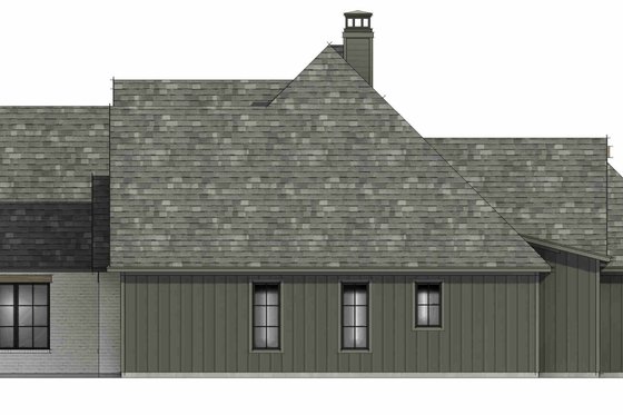 Exterior - Other Elevation 1 for European House Plan #1096-139 - 4 bed, 3.5 bath