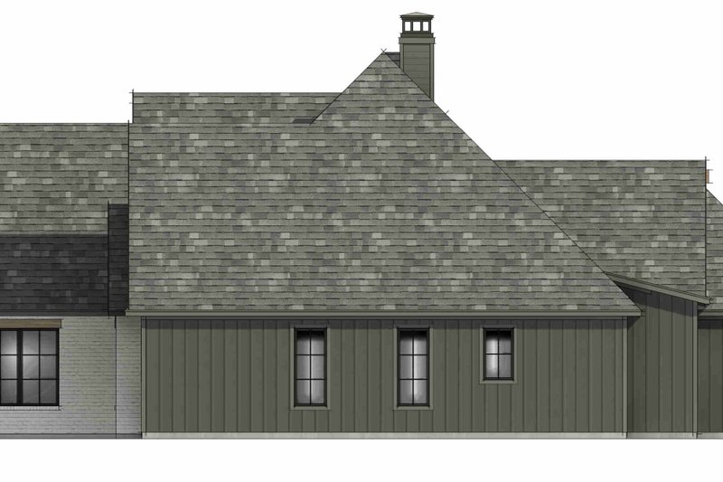 Dream House Plan - Exterior - Other Elevation 1 for European House Plan #1096-139 - 4 bed, 3.5 bath