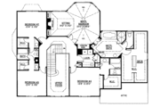 Classical Style House Plan - 4 Beds 3.5 Baths 3456 Sq/Ft Plan #119-371 Floor 
